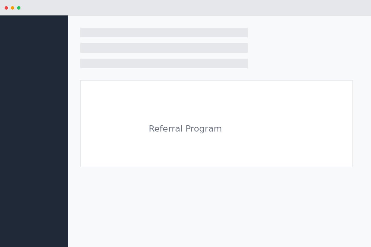 Referral Program