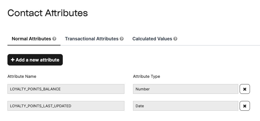 Points & Rewards for WooCommerce - Contact Attributes