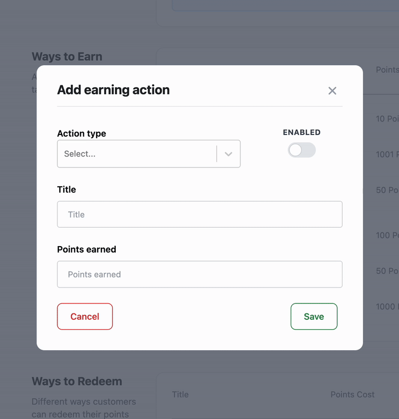 WPGens Points and Rewards for WooCommerce - Ways to earn