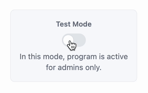 WPGens Points and Rewards - Test mode
